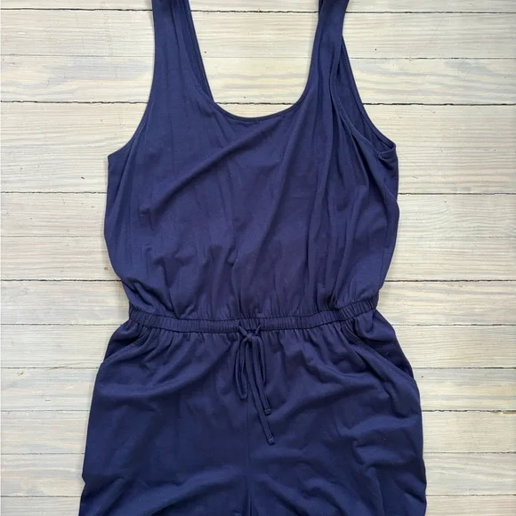 Navy Blue Stitch Fix Romper by Market & Spruce - Picture 3 of 4